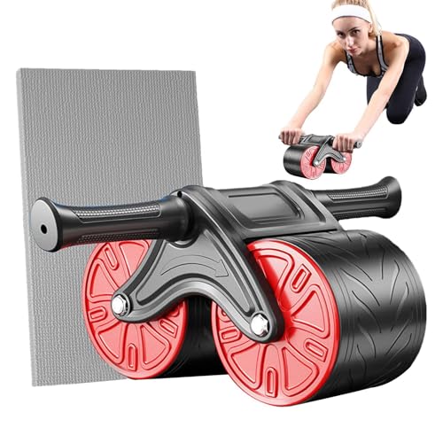Dovxk Bauch-Roller, Bauch-Übungsroller | Core Workout Ab Roller Übungsräder | Fitnessgeräte für das Training zu Hause, für Bauch, Taille, Rücken, Schulter, Arme von Dovxk