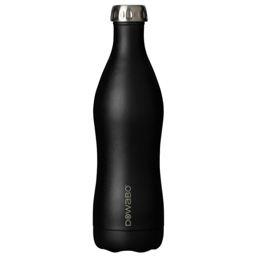 Dowabo Black Sun Isolierflasche, 750 ml von Dowabo