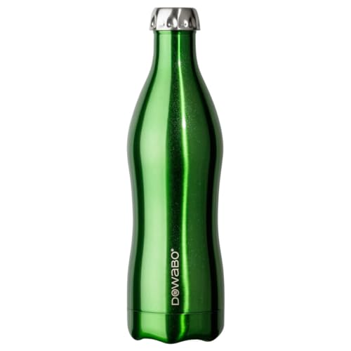 Dowabo Metallic Green Isolierflasche, 750 ml von Dowabo