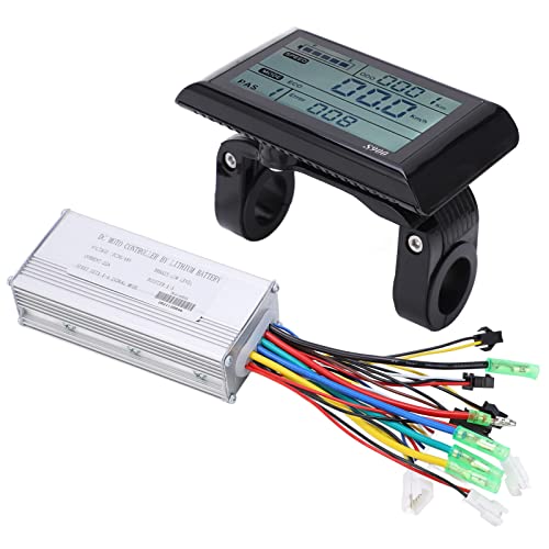 Dpofirs E-Bike Speed ​​Motor Controller 36V 48V, 500W 750W Brushless Motor Controller mit LCD-Display mit Hintergrundbeleuchtung von Dpofirs