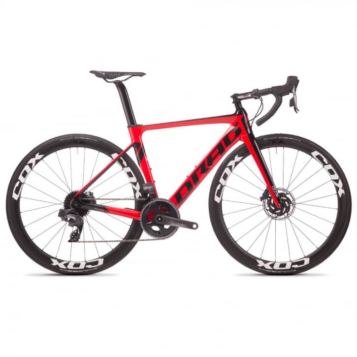Drag Celerra DB Comp Rival AXS PM red black 2022 - RH-L von Drag Bicycles