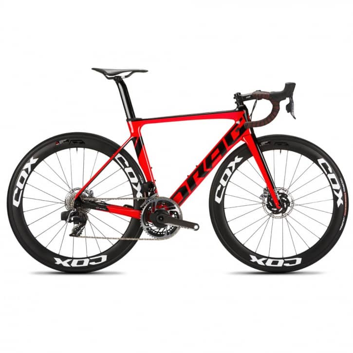 Drag Celerra DB TE Red AXS black red 2022 - RH-M von Drag Bicycles