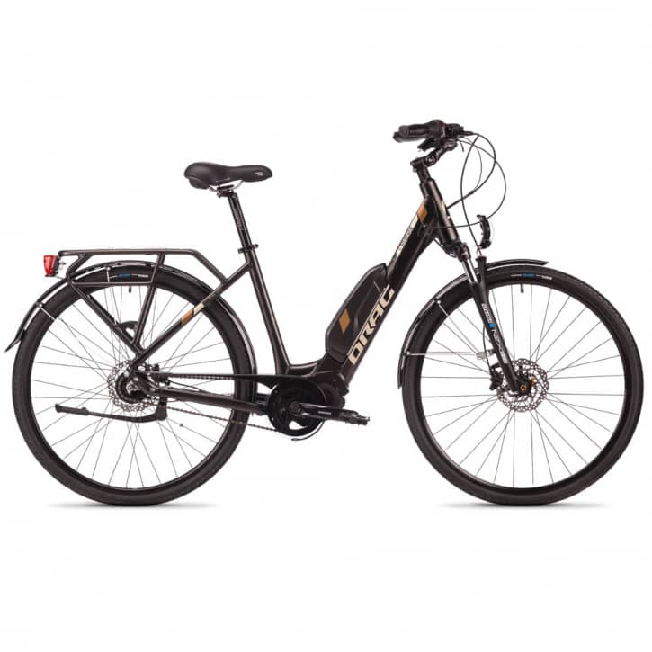 Drag E-Sense Uni STEPS E5000 black gold 2022 - RH-L von Drag Bicycles
