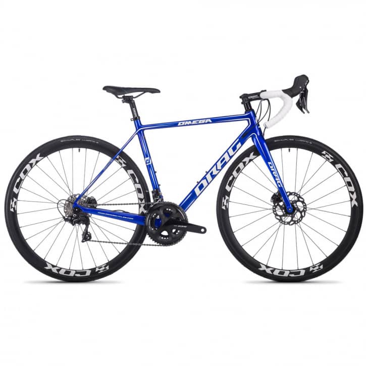 Drag Omega DB Pro 105-21 R7000 blue white 2022 - RH-S von Drag Bicycles