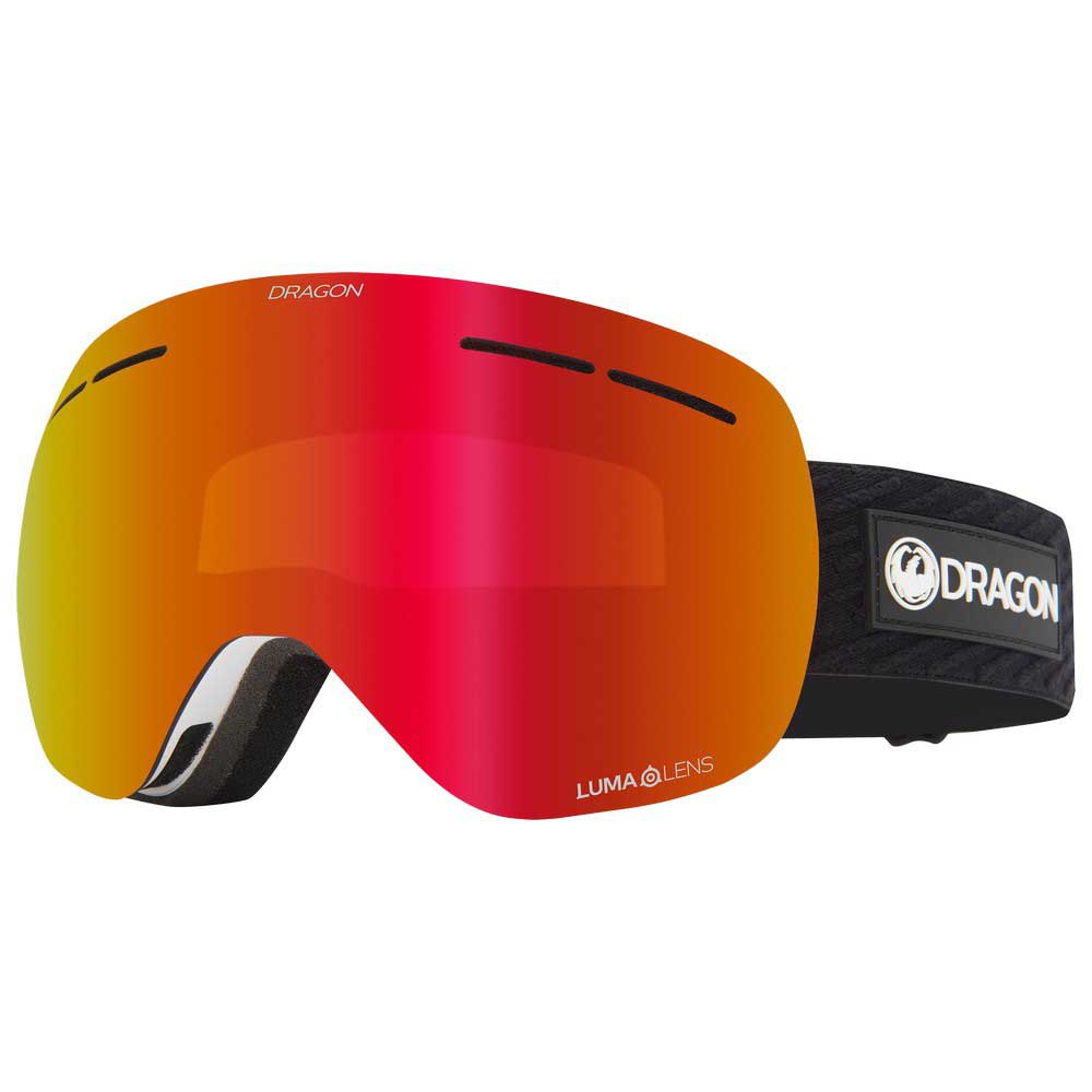 Dragon Alliance Dr X1s Ski Goggles Schwarz Lumalens Red Ion/CAT3 von Dragon Alliance
