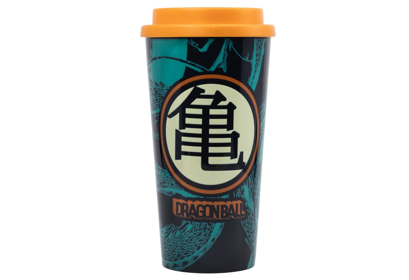 Dragon Ball Coffee-to-go-Becher Anime Dragon Ball Kaffeebecher to-go Trinkbecher 520 ml, Kunststoff von Dragon Ball