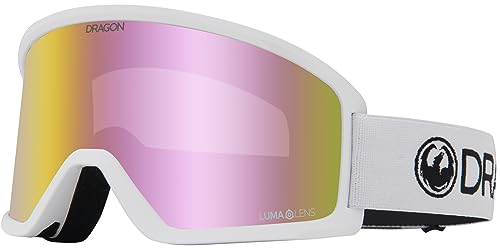 Dragon Unisex Adult Prescription Frames DX3 OTG - White/Llpinkion with Lumalens Pink Ion Lens von Dragon Alliance
