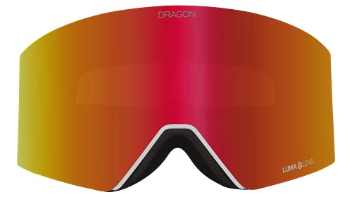 Dragon Unisex Snowgoggles RVX OTG with Bonus Lens The Calm with Lumalens Red Ion + Lumalens Rose M von Dragon