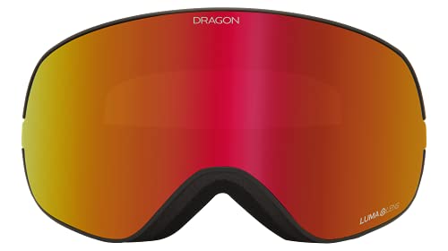 Dragon Unisex Snowgoggles X2S with Bonus Lens - Gigi Ruf Signature '20 with Lumalens Red Ion + Lumalens Light Rose von Dragon