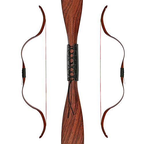 Drake Mongolia Bow - 48 Zoll - 18-30 lbs - Reiterbogen (18 lbs, Red Wood) von Drake Archery