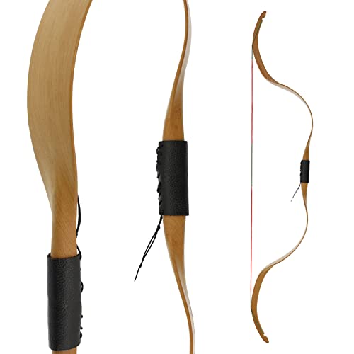 Drake Mongolia Bow - 48 Zoll - 18-30 lbs - Reiterbogen (25 lbs, Yellow Wood) von Drake Archery