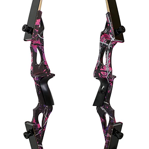 Drake Parrot - 58 Zoll - 30-60 lbs - Take Down Recurvebogen (45 lbs, Farbe: Muddy Pink) von Drake Archery