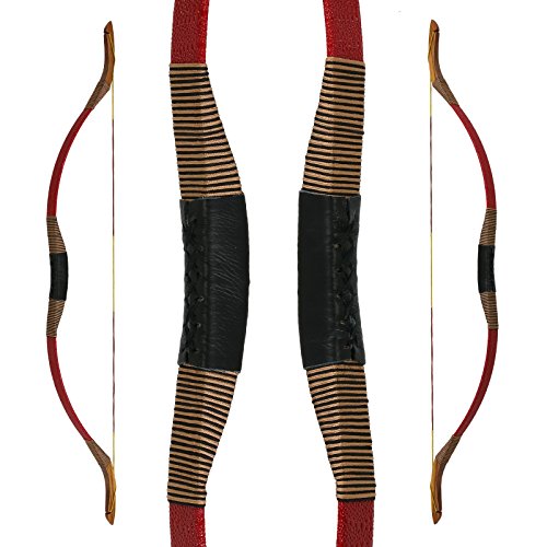 Drake Traditioneller Reiterbogen - 142cm (Red Gold, 35 lbs) von Drake Archery