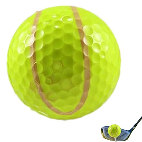 Dranng Farbige Golfbälle,Übungsgolfbälle für den Garten - Doppelschichtige farbige Golfbälle zum Üben | Neuartiges, sortiertes Driving Range-Trainingssport-Golfzubehör von Dranng