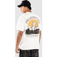 Dravus Yellowstone Boxy T-Shirt white von Dravus