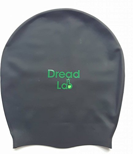 DreadLab - Große Badekappen (mehrere Farben) Dreadlocks/Zöpfe, Webarten/Verlängerungen ... (schwarz, extra groß). von DreadLab