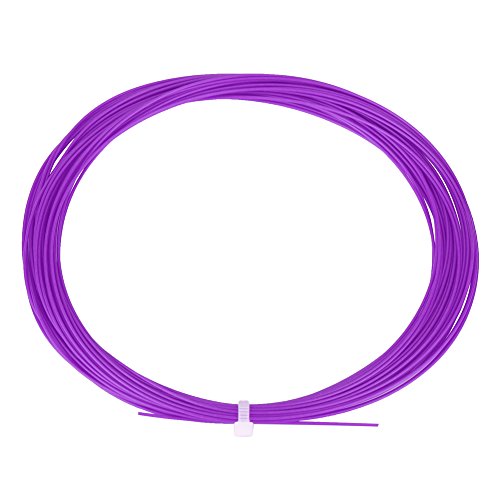 Drfeify Badminton-Schlägersaite, Hohe Flexibilität, 10 M Nylon-Schlägersaite, Badminton-Zubehör (violett) von Drfeify