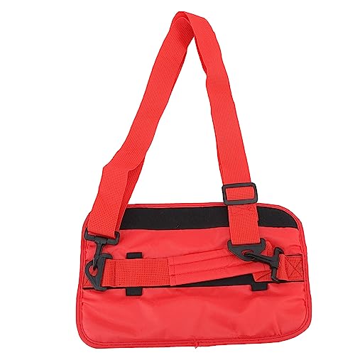 Drfeify Golfschläger-Tragetasche, Leichte Golfschläger-Taschen, Sonntagstasche, Tragetasche mit Abnehmbarer Golfballtasche für Golf-Übungswettkämpfe (Rot) Golfschläger, Putter und Zubehör von Drfeify