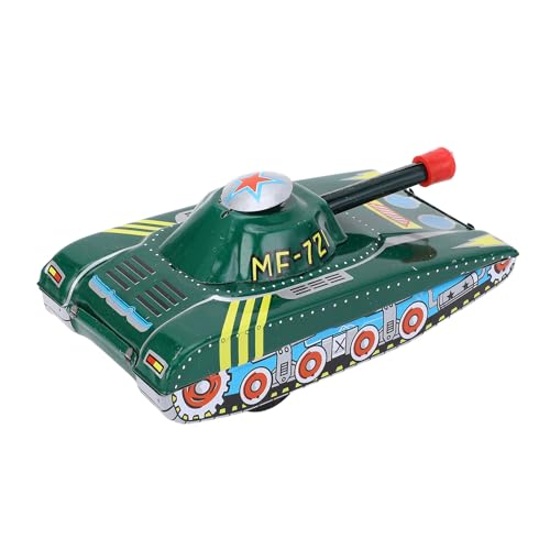 Drfeify Simuliertes Militärpanzerspielzeug, Mehrzweck-Kesselwagenmodelle aus Eisen Im Vintage-Stil für, Jungen und Mädchen von Drfeify