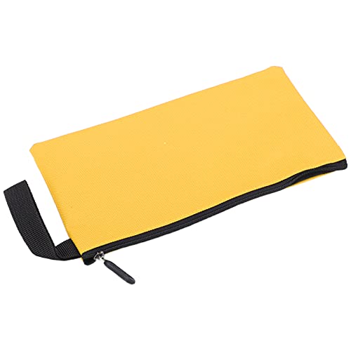 Werkzeugtasche aus Segeltuch, Werkzeugtasche aus Segeltuch, Robuste Tasche aus Segeltuch, Kleine Werkzeugtasche Zur Aufbewahrung von Gegenständen, Multitools (Yellow) von Drfeify