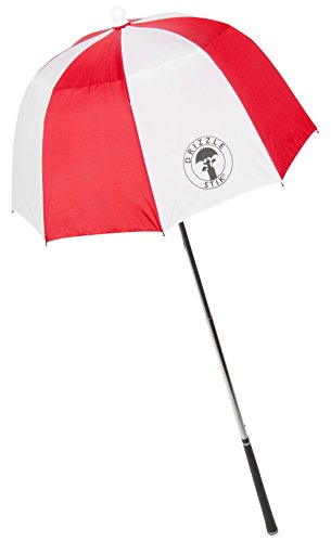drizzlestik Flex – Golf Club Regenschirm, Unisex, rot von Drizzle Stik