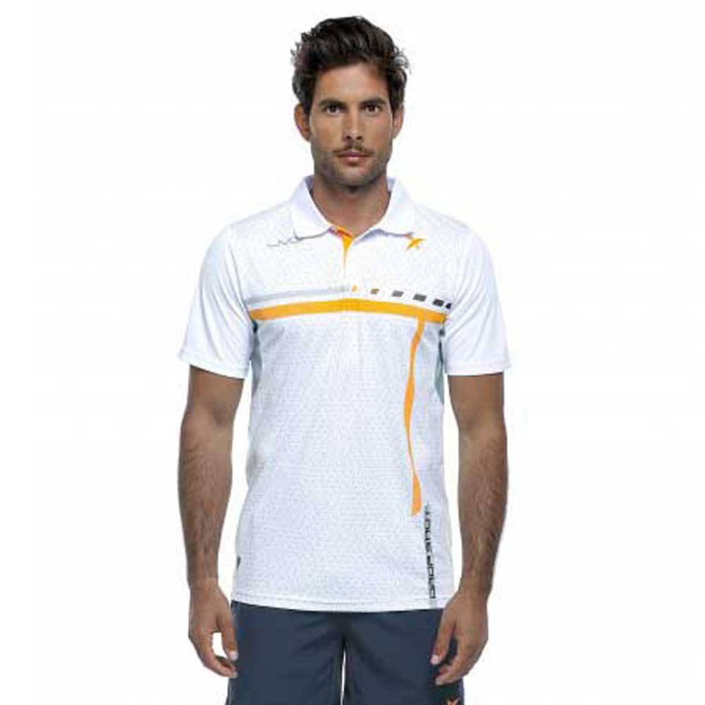 Drop Shot Argon Short Sleeve Polo Shirt Weiß XS Mann von Drop Shot