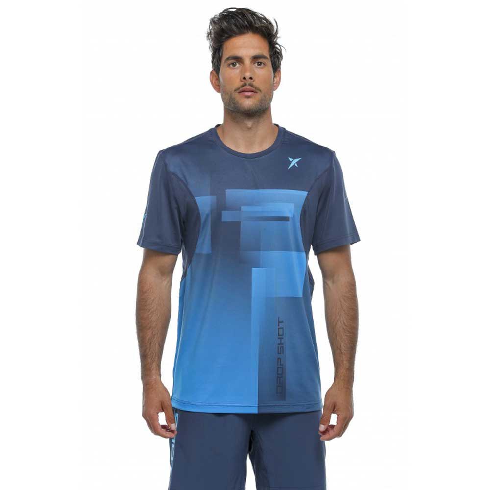 Drop Shot Brais Short Sleeve T-shirt Blau 2XS Mann von Drop Shot