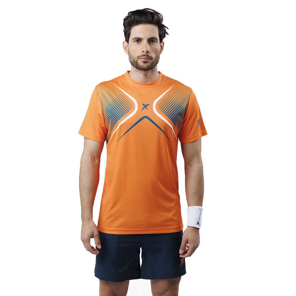 Drop Shot Dorama Short Sleeve T-shirt Orange XS Mann von Drop Shot