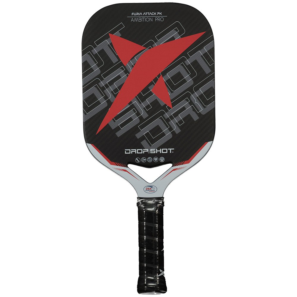 Drop Shot Furia Attack Pickleball Paddle Rot von Drop Shot