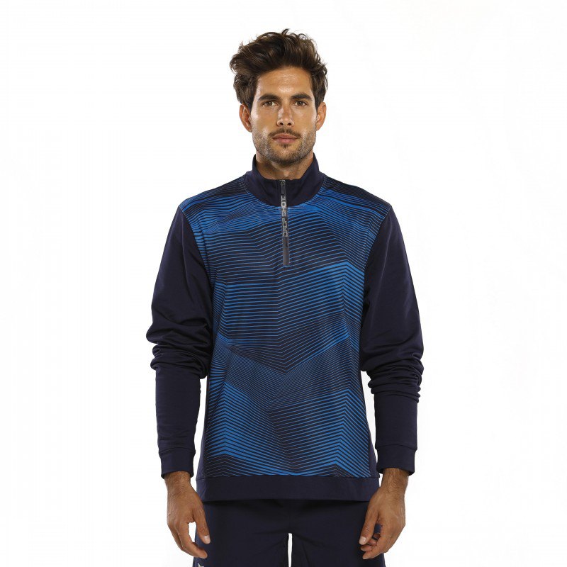 Drop Shot Rush Half Zip Sweatshirt Blau XS Mann von Drop Shot