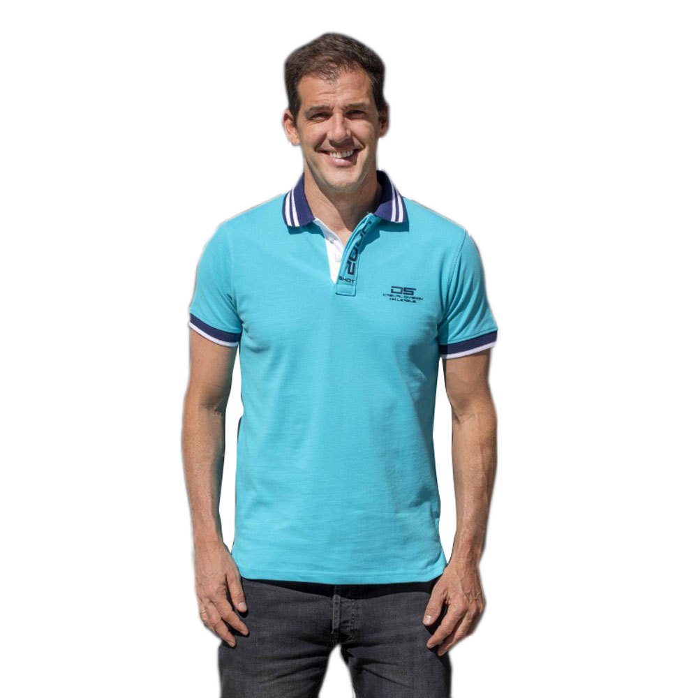 Drop Shot Yanick Short Sleeve Polo Grau XL Mann von Drop Shot