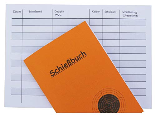Druckteam Schleede & Partner Schießbuch als Nachweis für Behörde DIN A6 (50 Hefte) von Druckteam Schleede & Partner