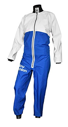 Dry Fashion Unisex Trockenanzug SUP-Advance Segelanzug wasserdicht, Farbe:weiß/blau, Größe:L von Dry Fashion