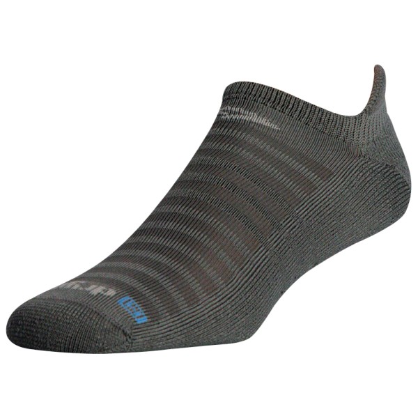 Drymax - Running Lite-Mesh No Show Tab - Laufsocken Gr M grau von Drymax