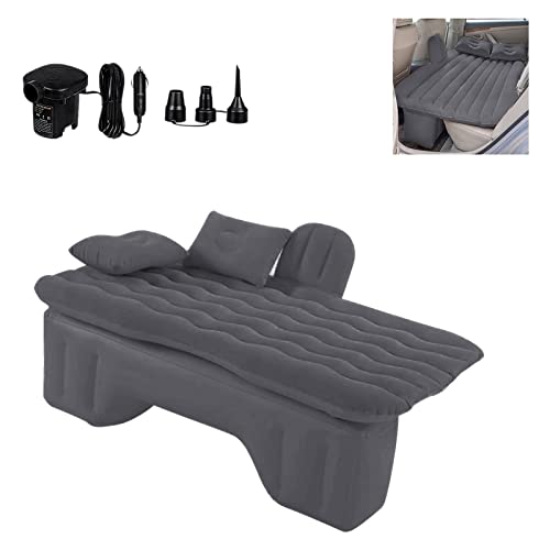 Dsplopk Car Air Mattresses, Inflatable Air Mattress, Car Accessories, Air Bed Car Mattress, Air Pump and 2 Attachments, Travel Cot with 2 Cus von Dsplopk