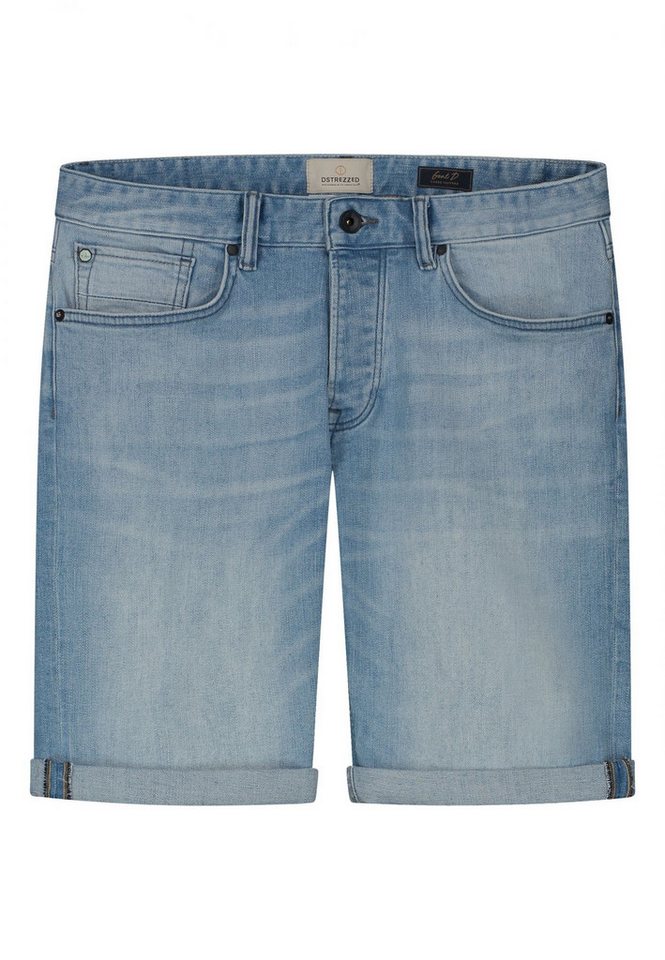 Dstrezzed Jeansshorts - Kurze Hose - Shorts - Gent D Shorts Blue Stretch Denim von Dstrezzed