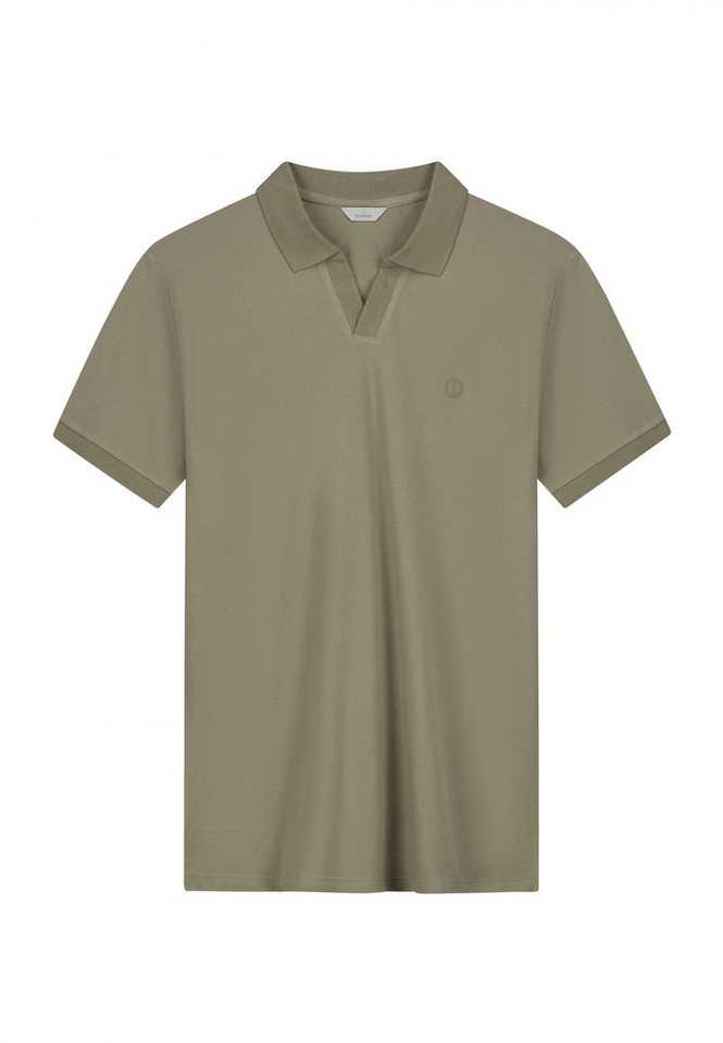 Dstrezzed Poloshirt - T-Shirt mit Polokragen - DS_Bowie V- Neck Polo von Dstrezzed