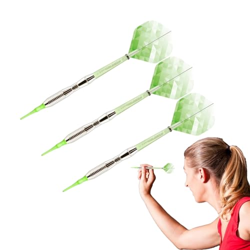 Dtaigou Darts-Set Professional,Bar-Darts-Set | Farbverlauf Professionelle sichere Dartpfeile | Darts mit weicher Spitze, Bunte Dartpfeile mit weicher Spitze, professionelles Softdart-Set für von Dtaigou