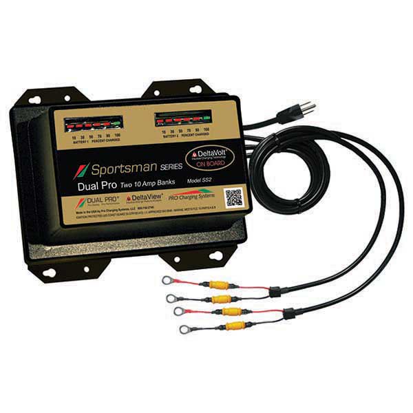 Dual Pro Sportsman Series 20a Autoprofile Battery Charger Silber von Dual Pro