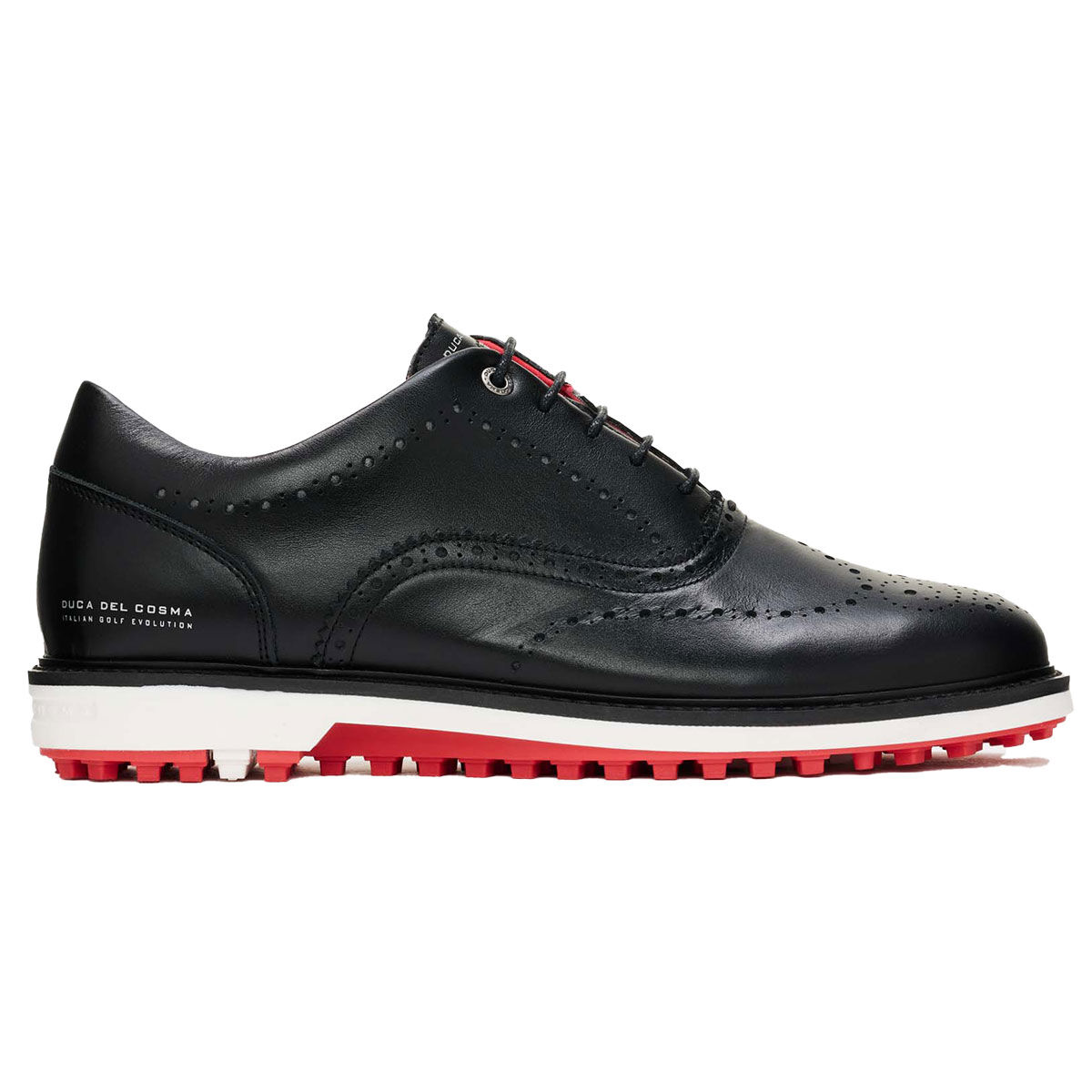 Duca Del Cosma Men's Churchill Waterproof Spikeless Golf Shoes, Mens, Black, 9 | American Golf von Duca Del Cosma