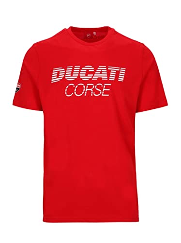 Ducati Men T-Shirt, red, S von Ducati
