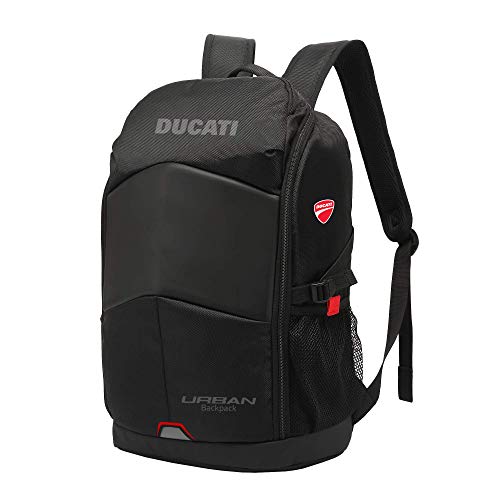 DUCATI, Urban Fahrrad und Scooter, Sportrucksack für Erwachsene, Schwarz, Einheitsgröße von Ducati