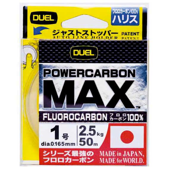 Duel H.d. Carbon Max Fluorocarbon 50 M Gelb 0.148 mm von Duel