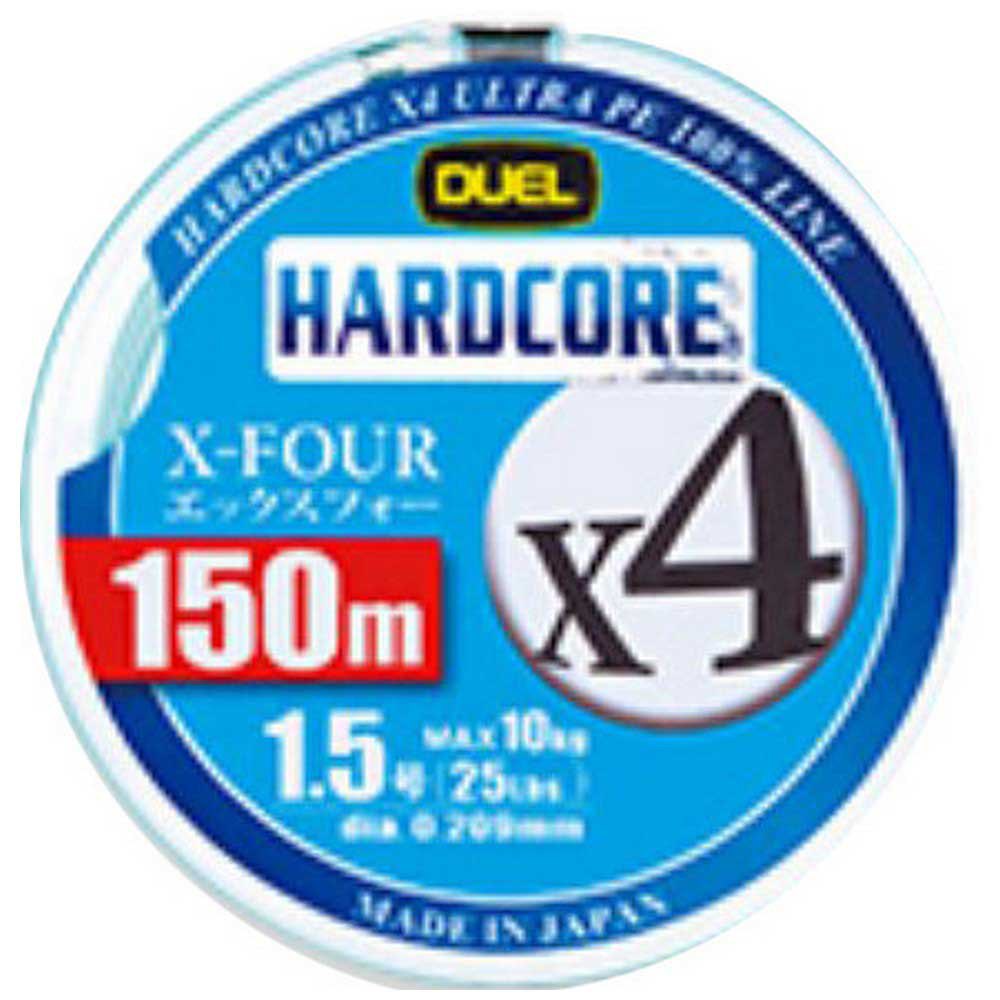 Duel Hardcore X4 Braided Line 150 M Grün 18 Lbs von Duel