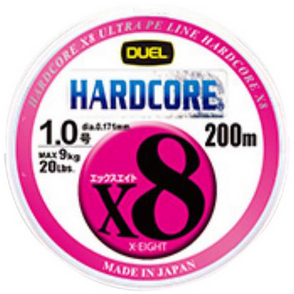 Duel Hardcore X8 Braided Line 200 M Mehrfarbig 13 Lbs von Duel