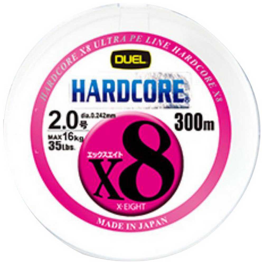 Duel Hardcore X8 Braided Line 300 M Mehrfarbig 45 Lbs von Duel
