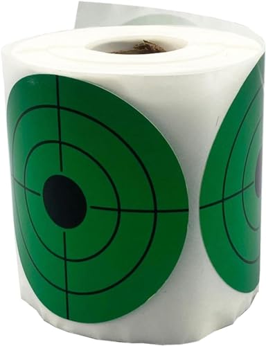 Duiaynke 250 Stück 7,6 cm Zielaufkleber Spritzpapier Ziele Selbstklebend für Outdoor Indoor Training von Duiaynke
