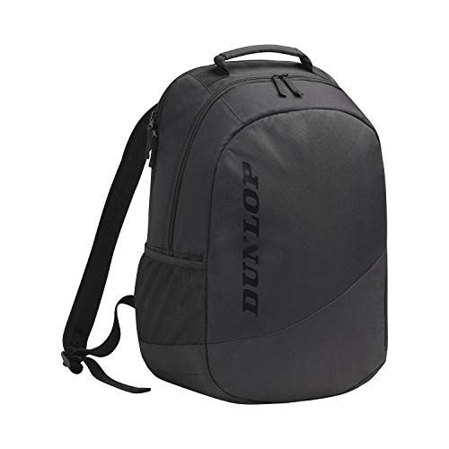 Dunlop Sports Unisex-Erwachsene CX Club Backpack Tennis-Rucksack, schwarz/schwarz von Dunlop Sports