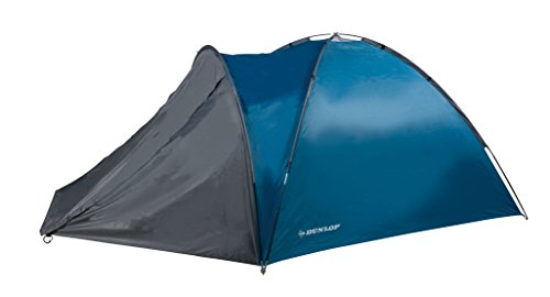 DUNLOP Unisex-Adult Kuppelzelte Zelte, blau/Grau, 210x250x130 von DUNLOP