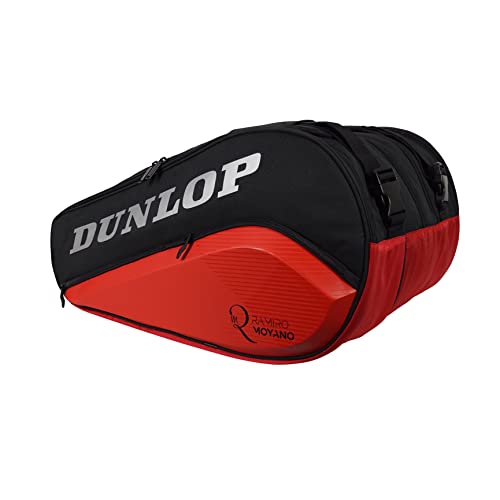 Dunlop, Elite Thermo, Padeltasche, Schwarz Rot, U, Unisex-Erwachsener von DUNLOP